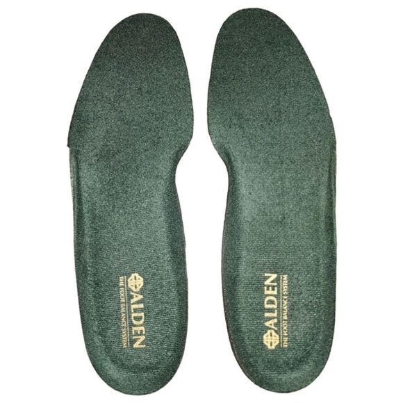 Alden 811 Leather Wing Tip Oxfords, Size 9.5 AA/B, Black LIKE NEW! - Picture 8 of 9